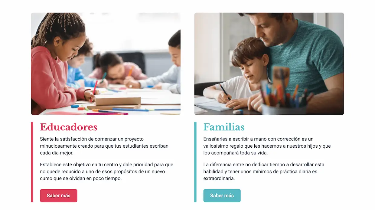 Web de Ediciones Maspe — tienda y sistema de captación para colegios