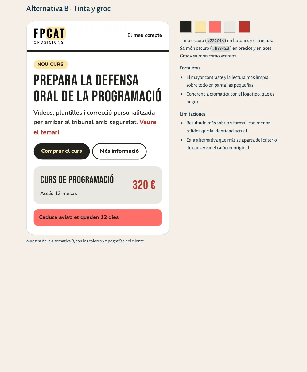 Página 6 del informe de FPCat