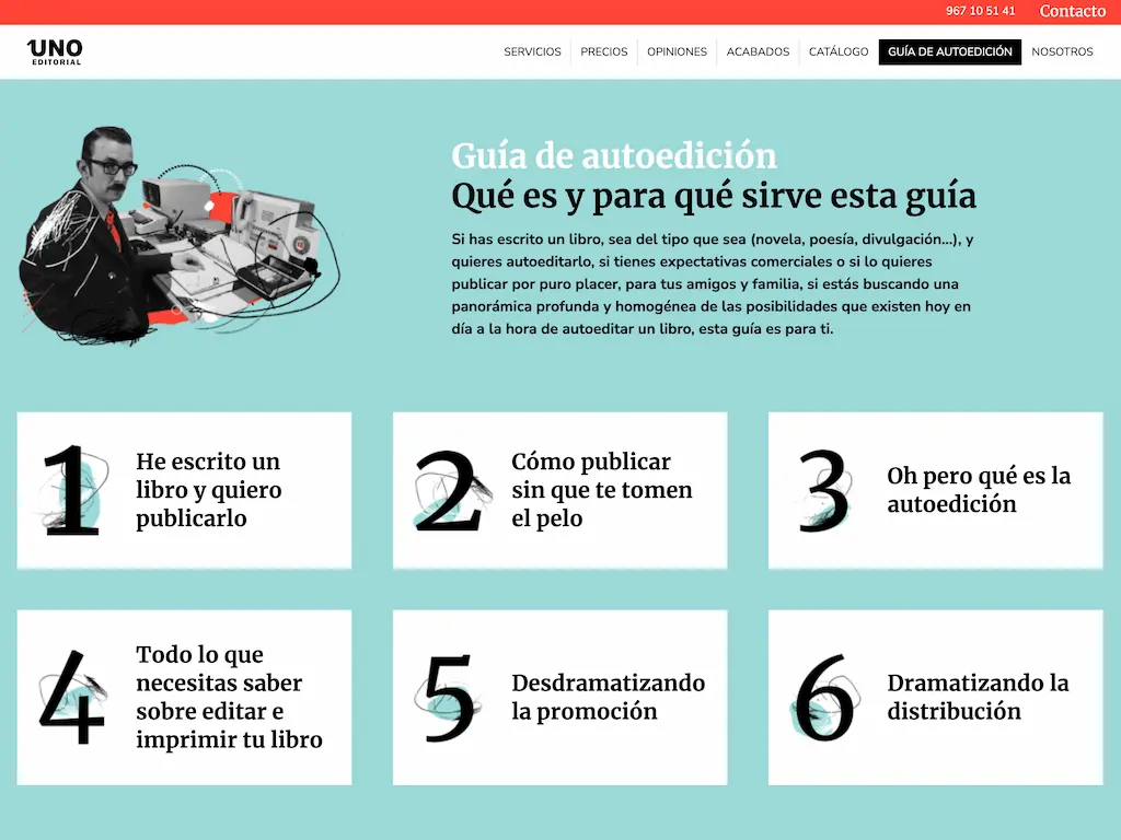 Guía de autoedición de Uno Editorial